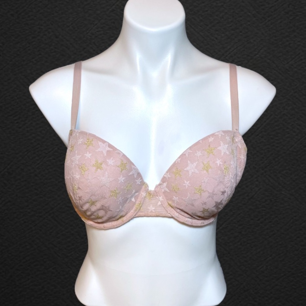 La SENZA Remix Lightly Lined Balconnet Star Print Bra